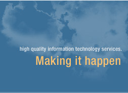 high quality information technology services making it happen
